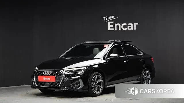 Audi A3 (8Y) 2023 Черный из Кореи