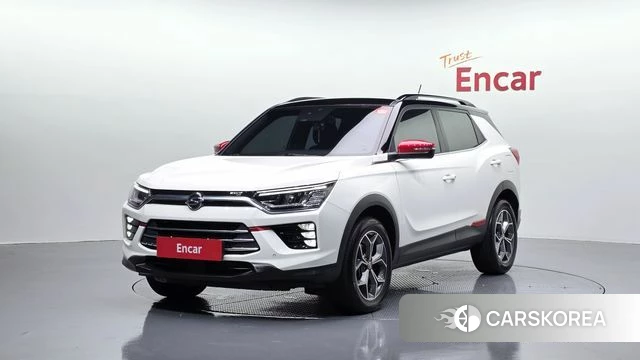 Ssangyong Beautiful Korando 2021 Белый из Кореи
