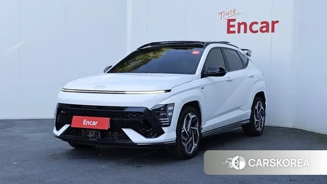 Hyundai Kona (SX2) 2023 Белый из Кореи