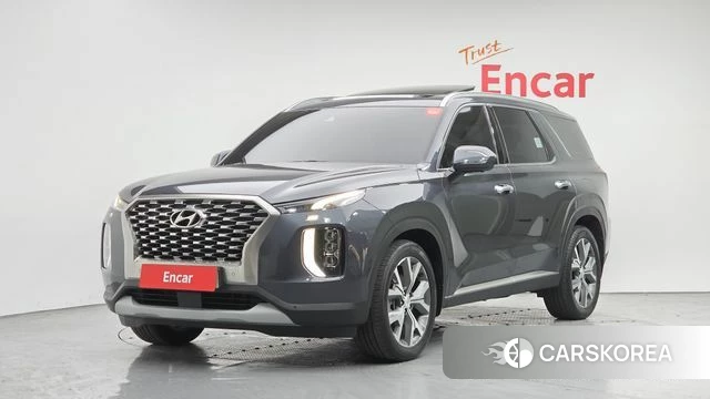 Hyundai Palisade 2022 Небесно-голубой из Кореи