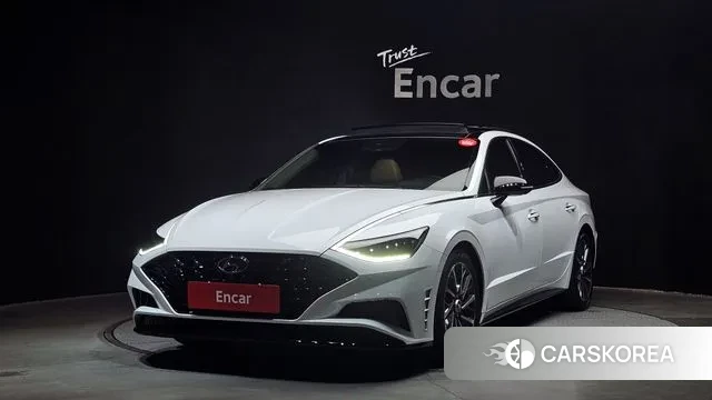 Hyundai Sonata (DN8) 2020 Белый из Кореи