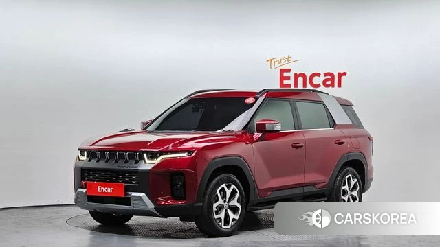 Ssangyong Torres 2023 Красный из Кореи
