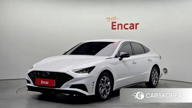 Hyundai Sonata (DN8) 2022 Белый из Кореи