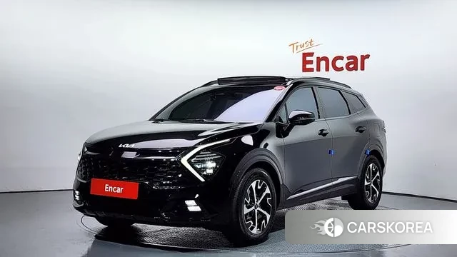Kia Sportage 5th Generation Hybrid 2022 Черный из Кореи