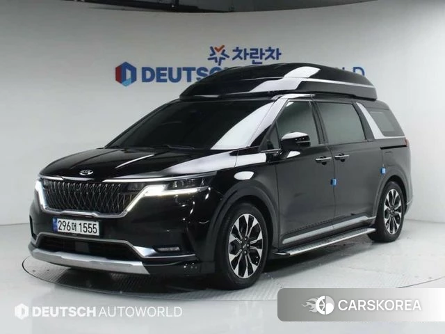 Kia Carnival 4th generation 2021 Черный из Кореи