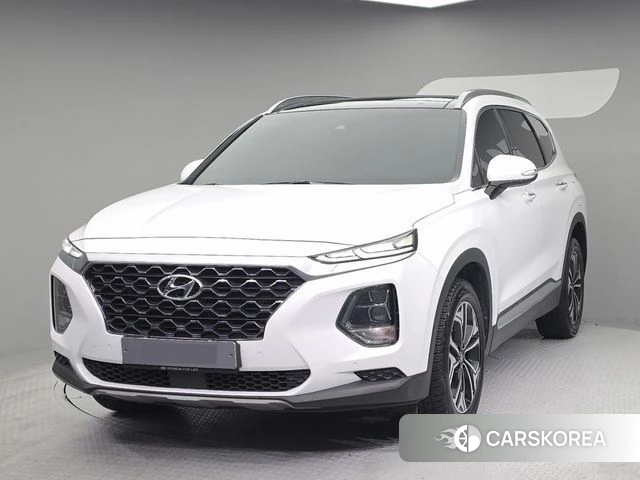 Hyundai Santa Fe TM 2020 Белый из Кореи