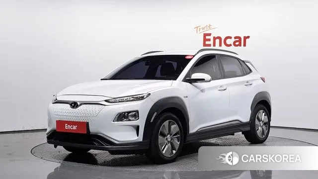Hyundai Kona Electric 2019 Белый из Кореи
