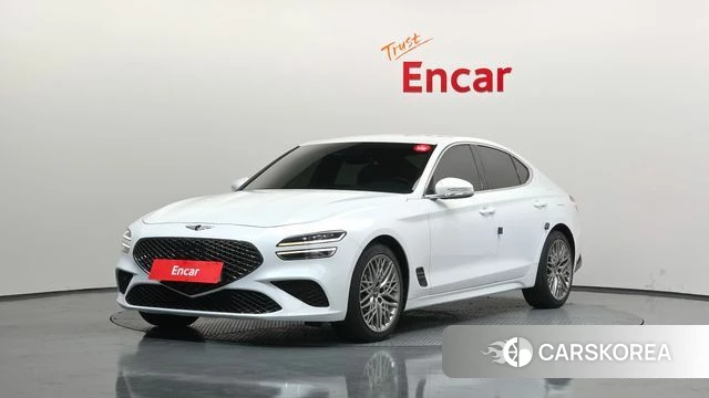Genesis The New G70 2022 Белый из Кореи