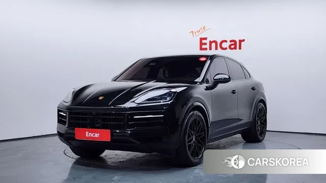 Porsche Cayenne (PO536) 2024 Черный из Кореи