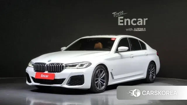 BMW 5 Series (G30) 2021 Белый из Кореи