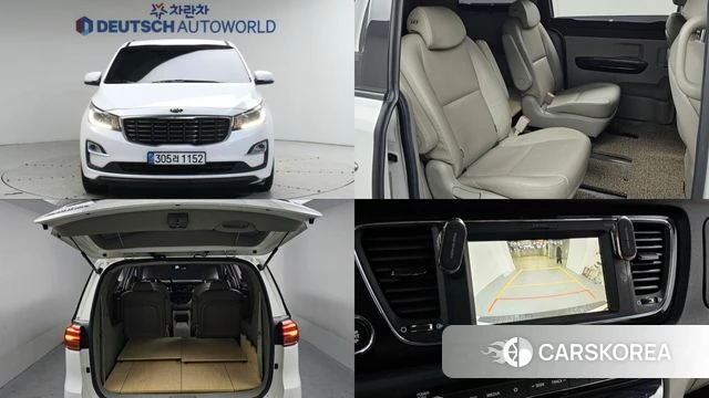 Kia The New Carnival 2019 Белый из Кореи