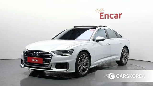 Audi A6 (C8) 2023 Белый из Кореи