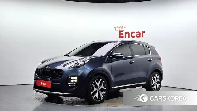 Kia Sportage 4th Generation 2018 Синий из Кореи