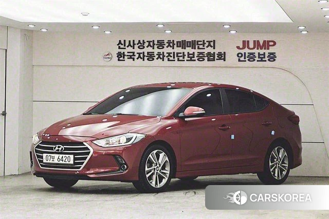 Hyundai Avante AD 2018 Красный из Кореи