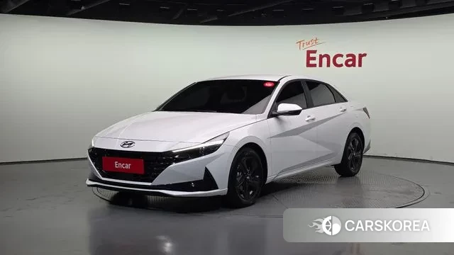 Hyundai Avante (CN7) 2023 Белый из Кореи