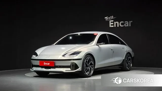 Hyundai Ionic 6 2023 Серебристо-серый из Кореи
