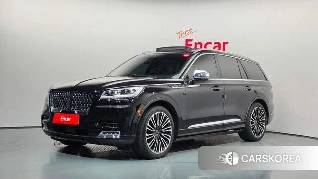 Lincoln Aviator 2nd generation 2021 Черный из Кореи