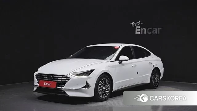 Hyundai Sonata Hybrid (DN8) 2020 Белый из Кореи