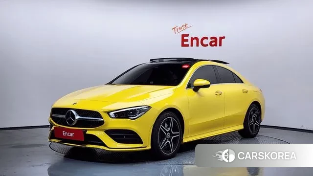 Mercedes-Benz CLA-Class C118 2020 Желтый из Кореи