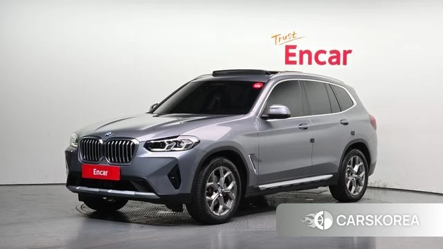 BMW X3 (G01) 2022 Серый из Кореи