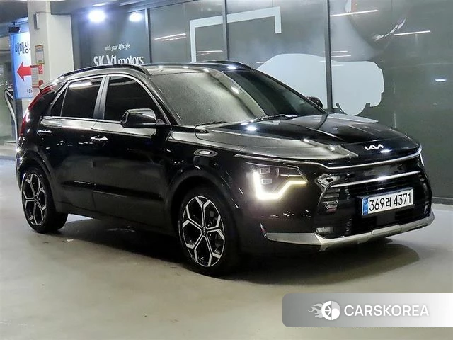 Kia Di Ol Nu Niro 2022 Черный из Кореи