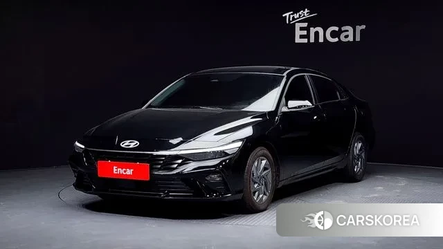 Hyundai The New Avante (CN7) 2025 Черный из Кореи