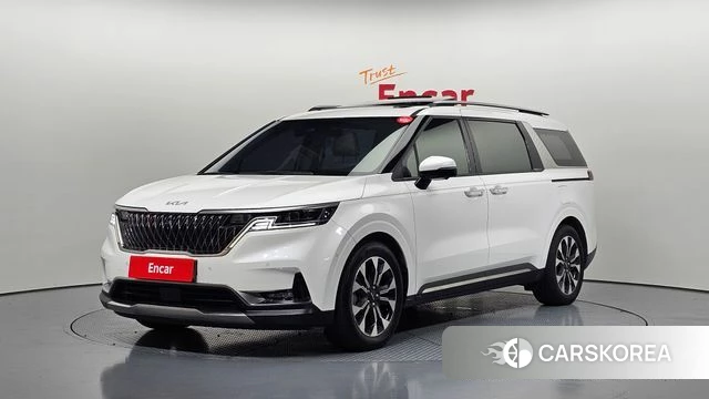 Kia Carnival 4th generation 2023 Белый из Кореи