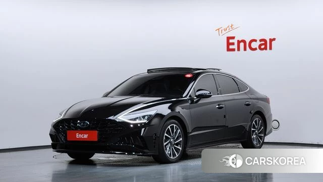 Hyundai Sonata (DN8) 2020 Черный из Кореи