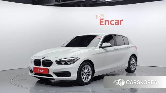 BMW 1 Series (F20) 2018 Белый из Кореи