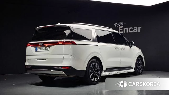 Kia Carnival 4th generation 2023 Белый из Кореи