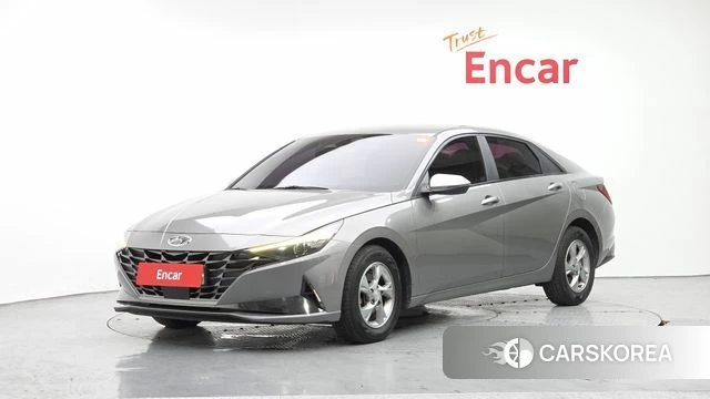 Hyundai Avante (CN7) 2020 Серебристо-серый из Кореи