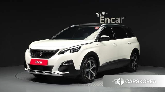 Peugeot 5008 second generation 2020 Белый из Кореи