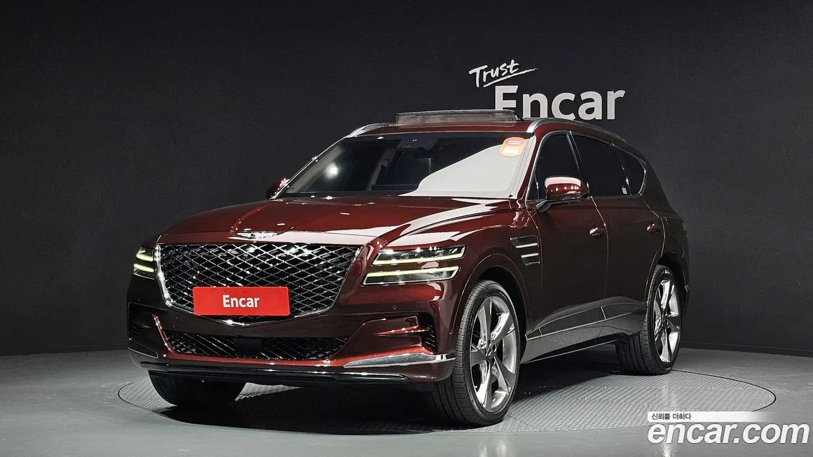 Genesis GV80 2020 Красный из Кореи