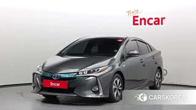 Toyota Prius Prime 2018 Серый из Кореи