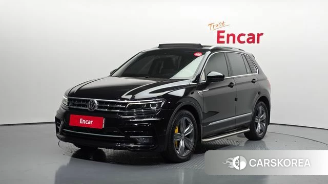 Volkswagen Tiguan second Generation 2018 Черный из Кореи