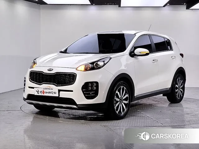 Kia Sportage 4th Generation 2018 Белый из Кореи
