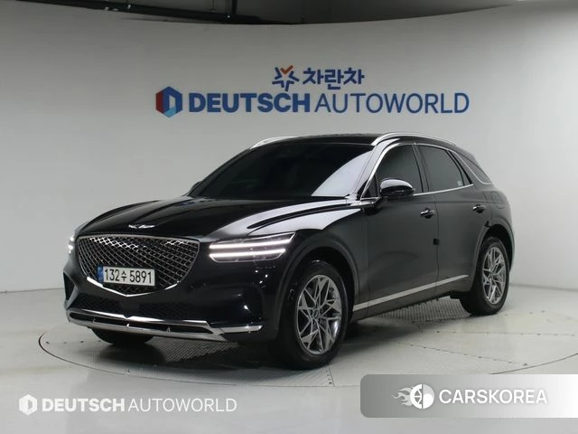 Genesis GV70 2021 Черный из Кореи
