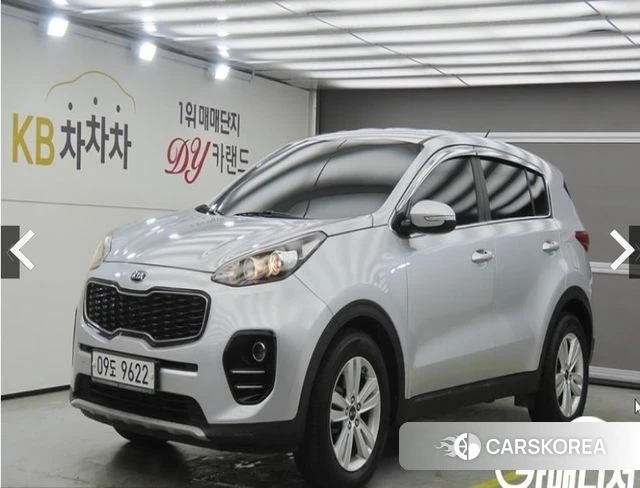 Kia Sportage 4th Generation 2018 Серебряный из Кореи