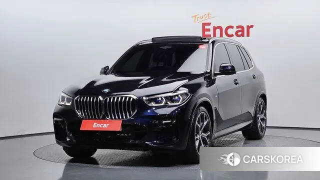 BMW X5 (G05) 2022 Черный из Кореи