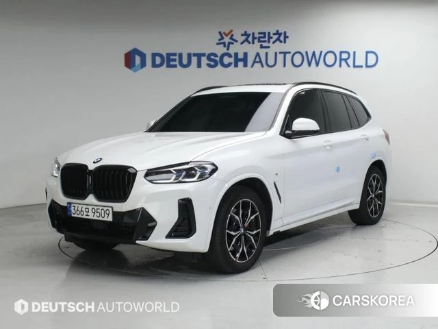 BMW X3 (G01) 2022 Белый из Кореи