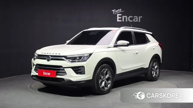 Ssangyong Beautiful Korando 2019 Белый из Кореи