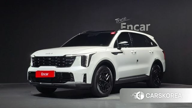 Kia The New Sorento 4th Generation 2024 Белый из Кореи