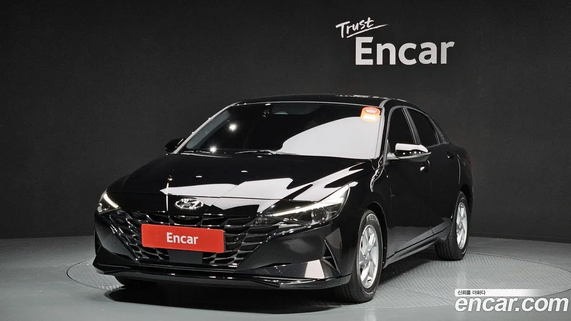 Hyundai Avante (CN7) 2020 Черный из Кореи