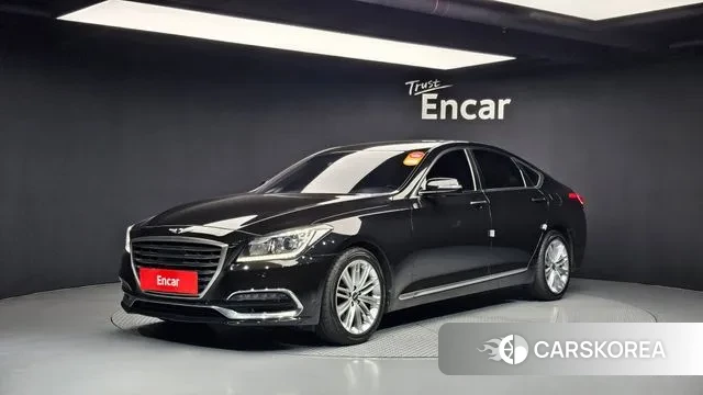 Genesis G80 2018 Черный из Кореи