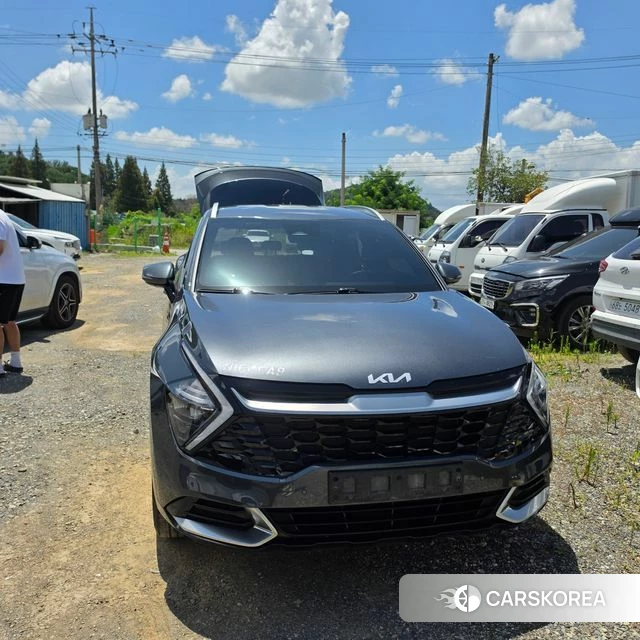 Kia Sportage 5th Generation 2024 Серебристо-серый из Кореи