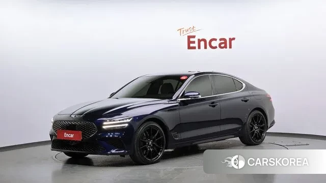 Genesis The New G70 2021 Синий из Кореи