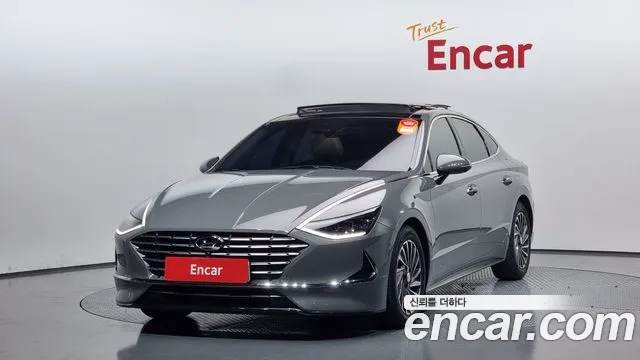 Hyundai Sonata Hybrid (DN8) 2022 Серебристо-серый из Кореи