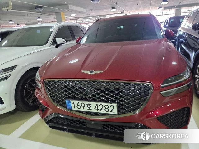 Genesis GV70 2021 Красный из Кореи