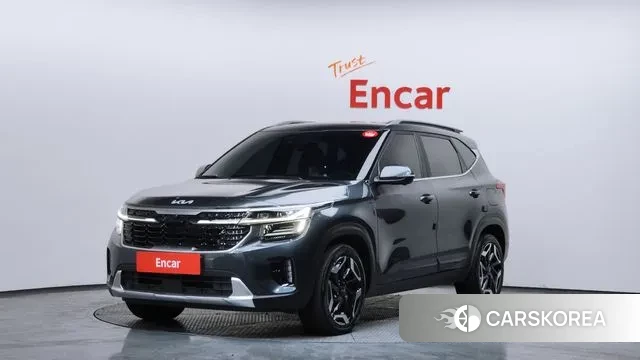 Kia The New Seltos 2023 Серый из Кореи