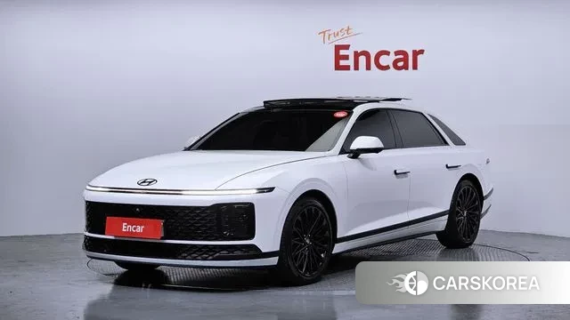 Hyundai Grandeur Hybrid (GN7) 2023 Белый из Кореи